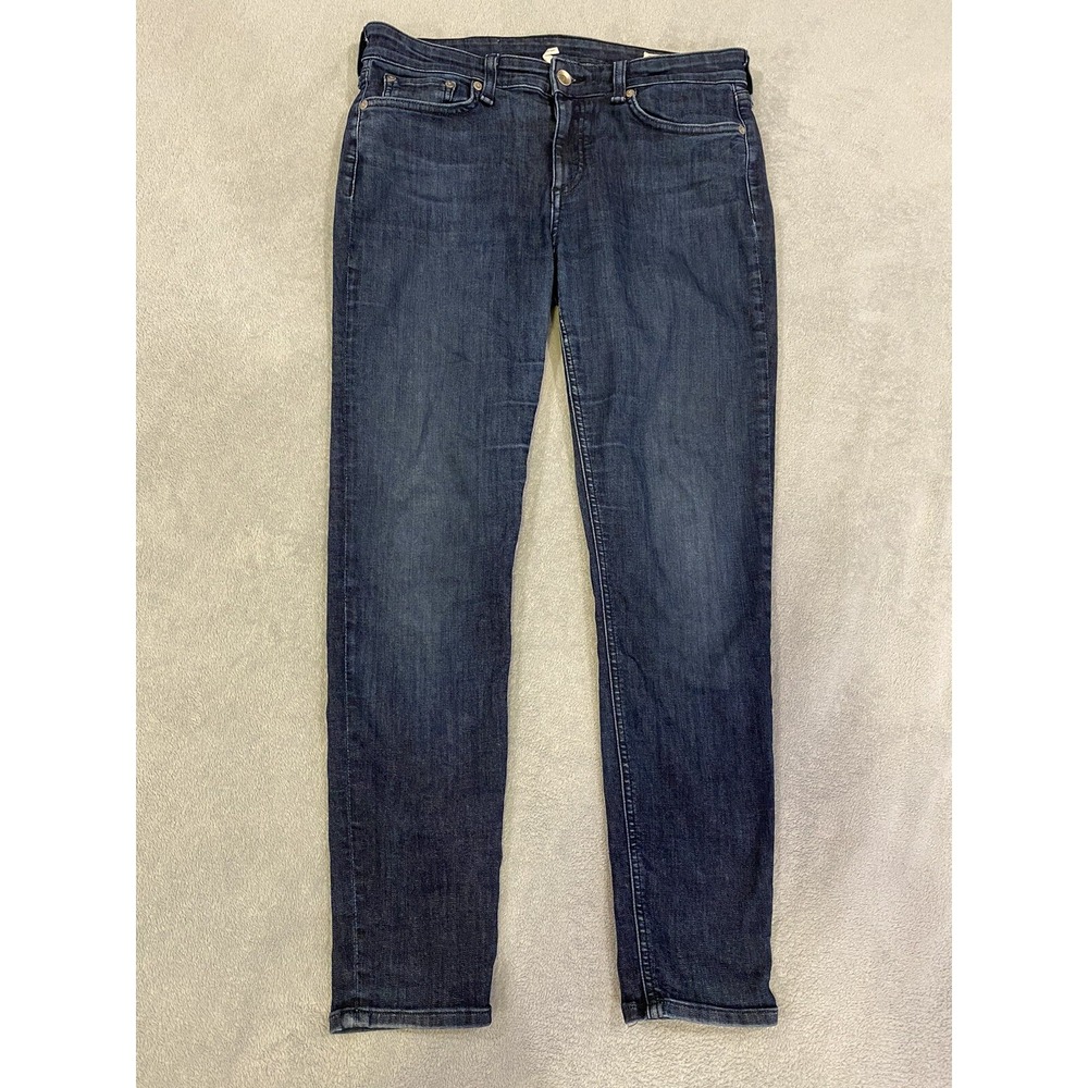 Rag Bone Jeans Women Size 29 Cate Mid Rise Ankle Skinny Dark Blue Wash Denim USA